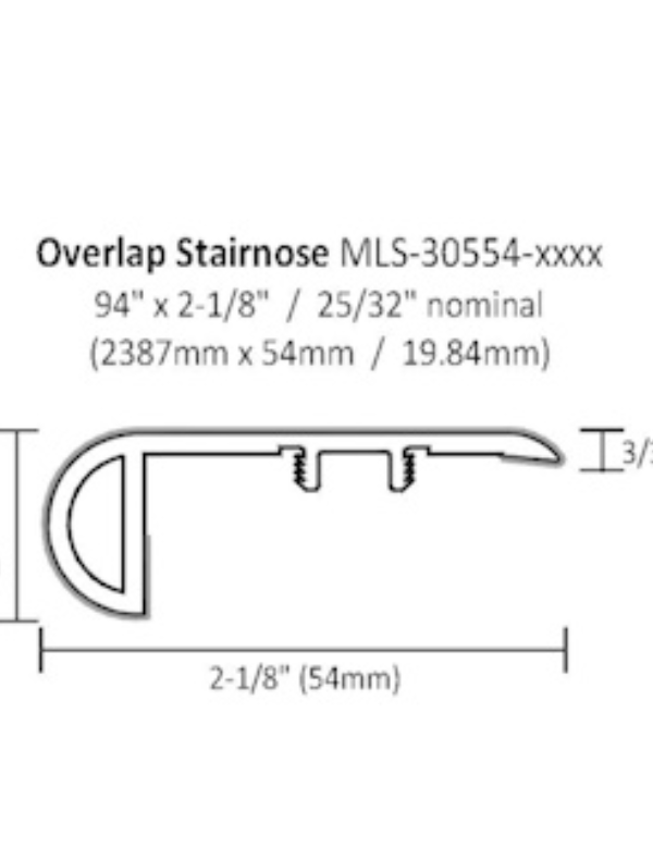 Badosa Overlap Stairnose